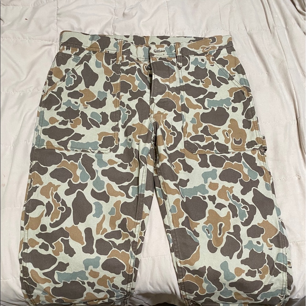 Wallace and Barnes Vintage Camoflauge Pants 33x32